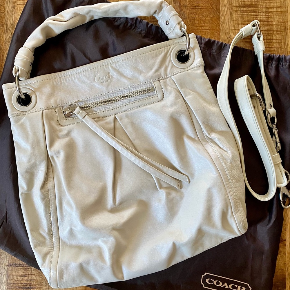 coach parker leather bag